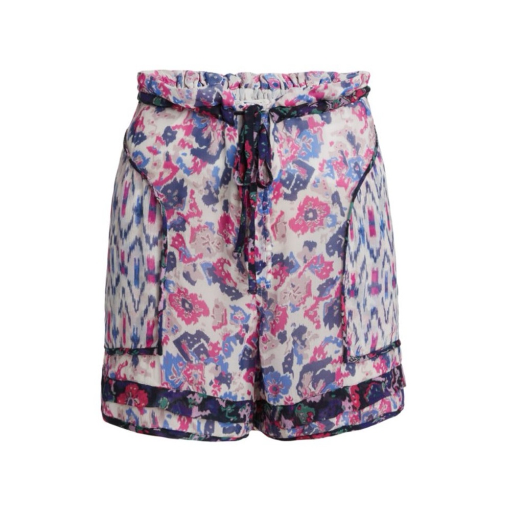 ISABEL MARANT ÉTOILE
Riolmy Patchwork Shorts